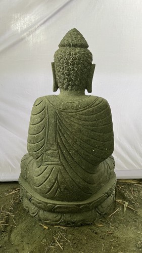 SEATED BUDDHA GARUDA 100 CM BACK